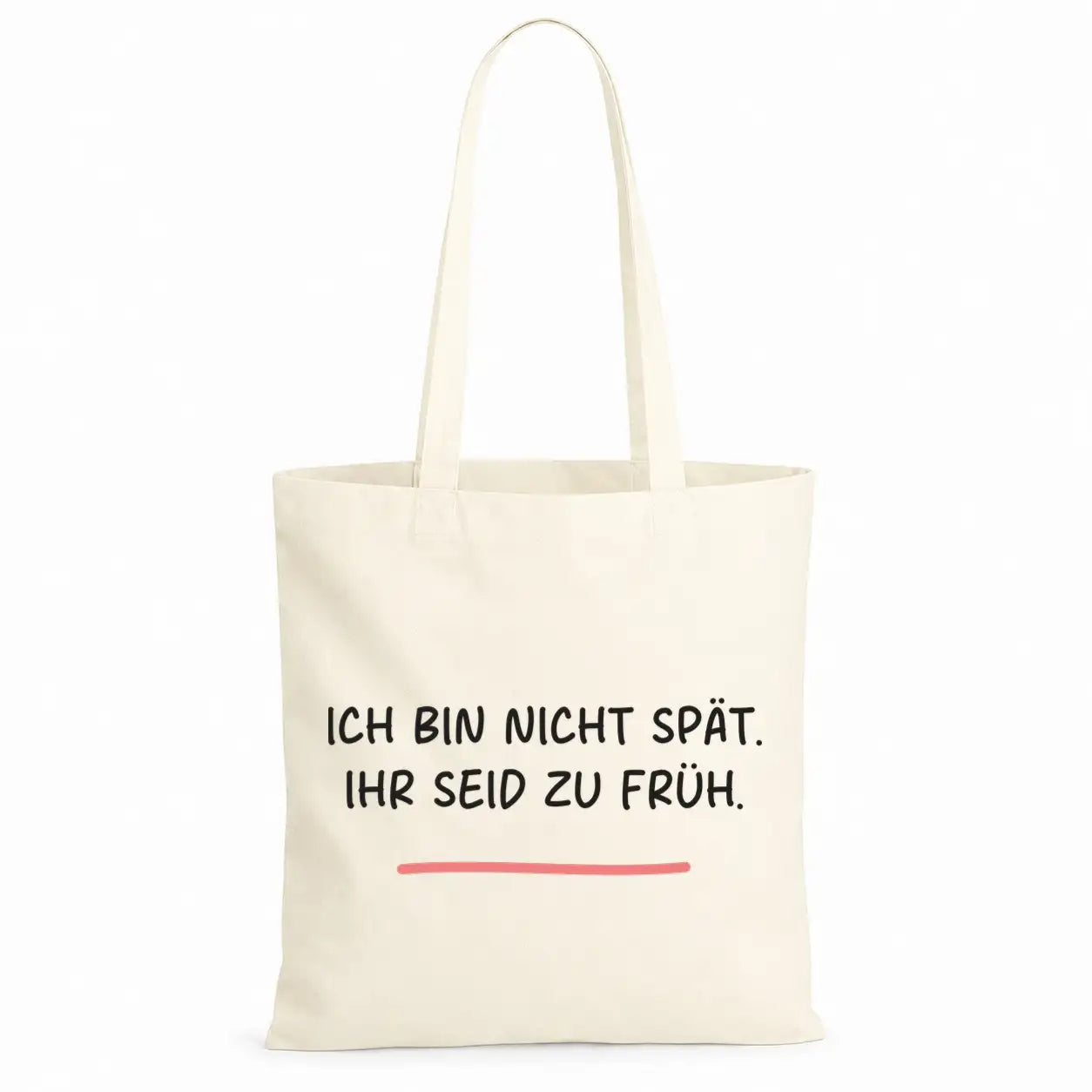 Baumwolltasche - Chaotischer Alltag - Motiv nach Wahl