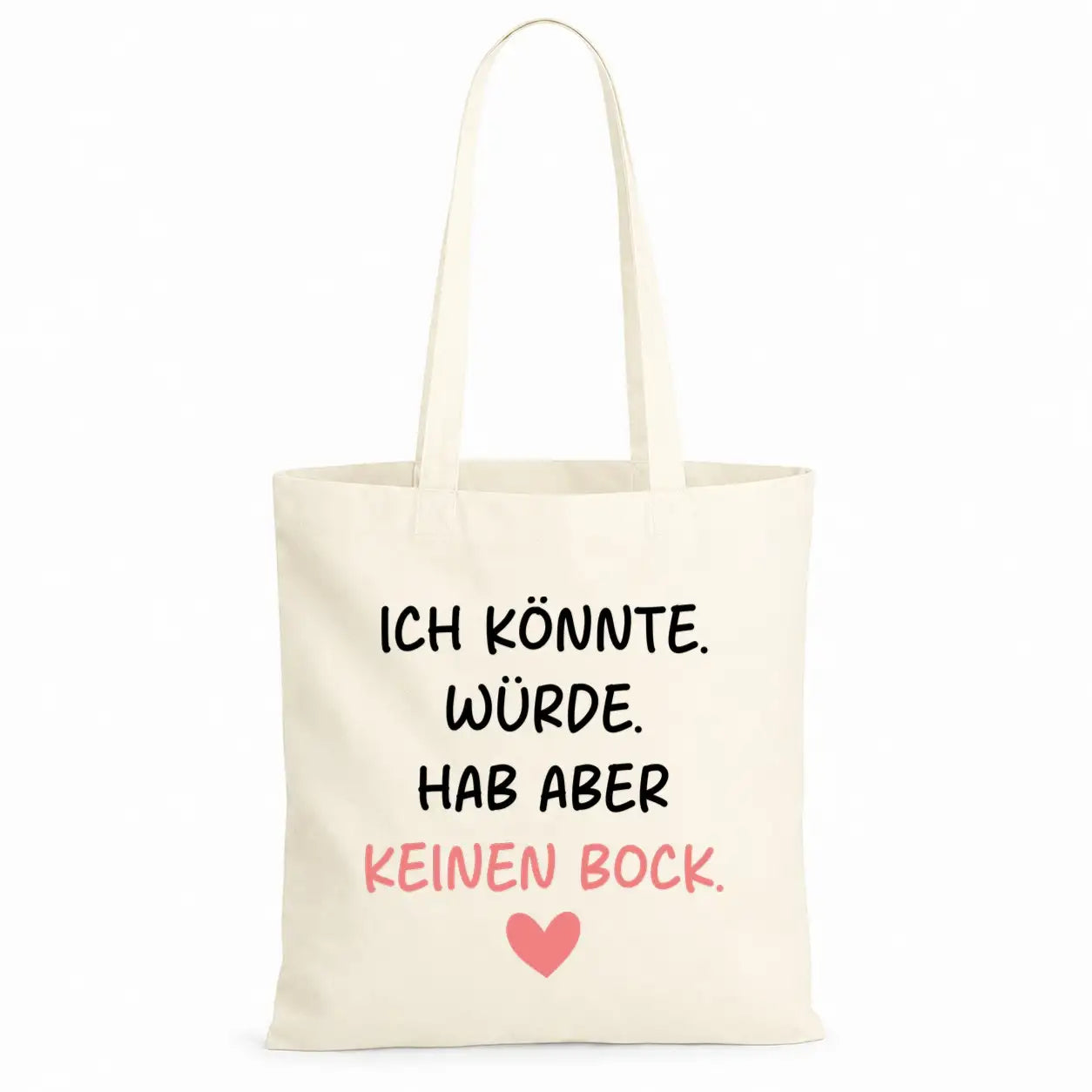 Baumwolltasche - Chaotischer Alltag - Motiv nach Wahl