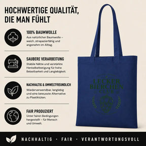 Baumwolltasche - Lecker Bierchen Club