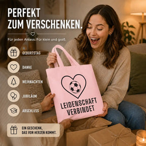 Baumwolltasche - Fußball Sprüche - Motiv nach Wahl