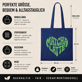 Baumwolltasche - Matcha Latte