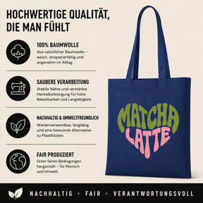 Baumwolltasche - Matcha Latte