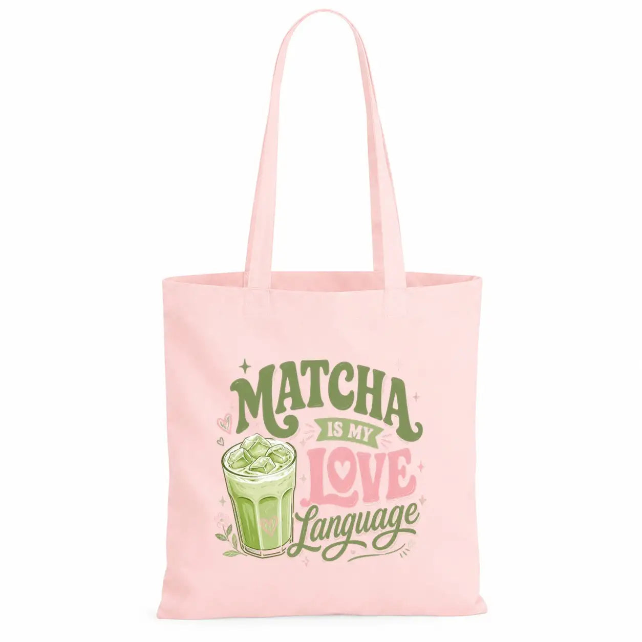 Baumwolltasche - Matcha is my love language