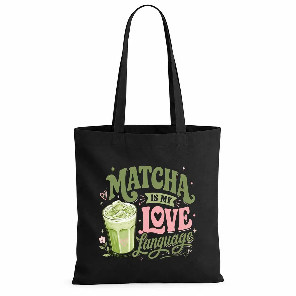 Baumwolltasche - Matcha is my love language