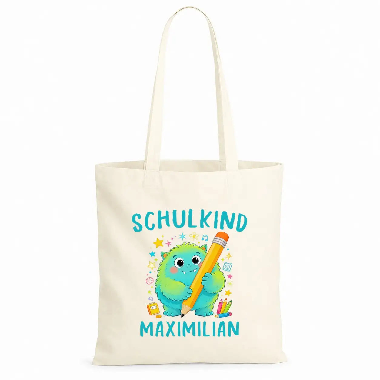 Baumwolltasche - Schulkind Maximilian