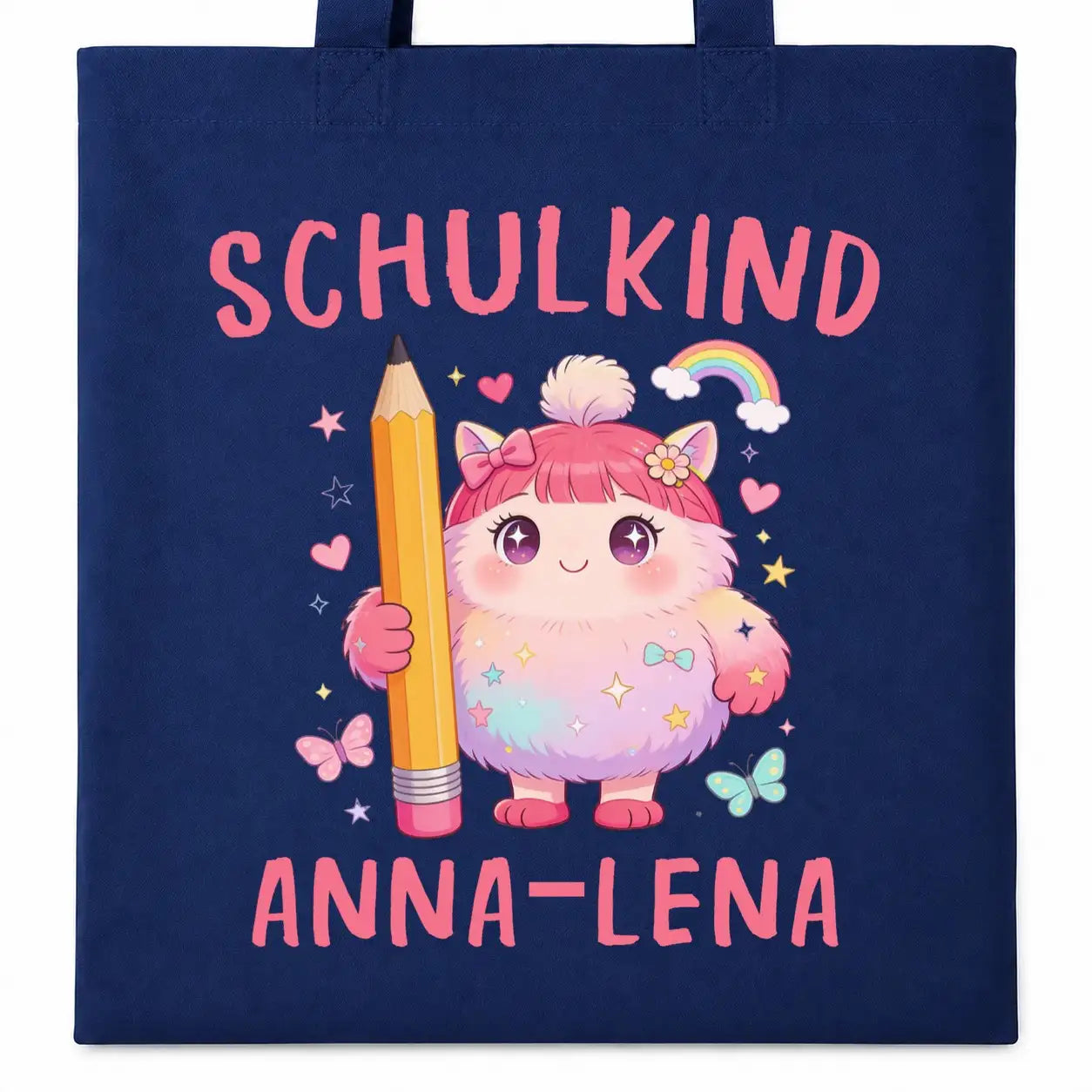 Baumwolltasche - Schulkind Anna-Lena