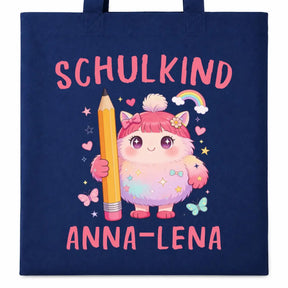Baumwolltasche - Schulkind Anna-Lena