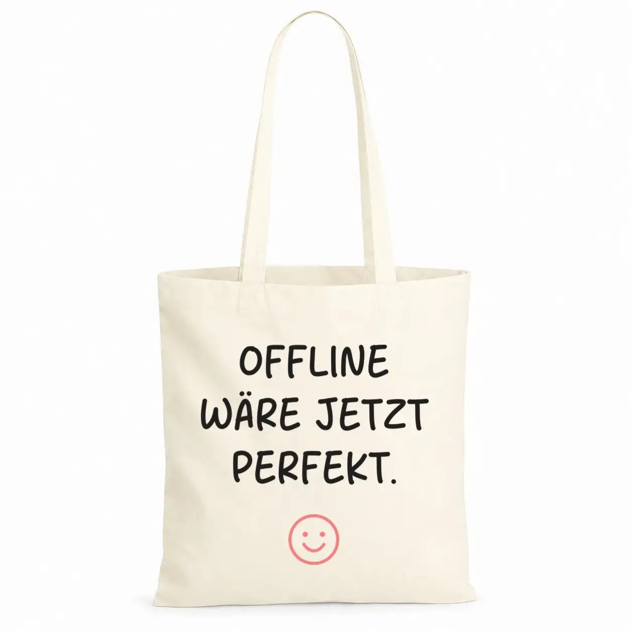 Baumwolltasche - Chaotischer Alltag - Motiv nach Wahl