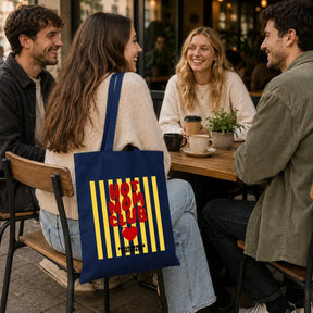 LIEBTASTISCH® Baumwolltasche Hot Mom Club Proud Member Since 2026 - Stofftasche Beutel für Mama Mutter - Geschenk Muttertag Geburtstag Weihnachten beste Freundin - {FARBE}