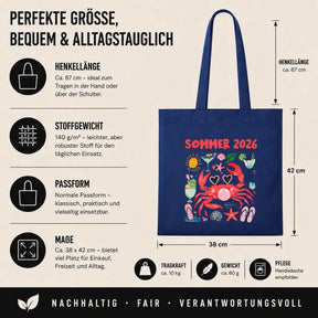 Baumwolltasche - Sommer 2026