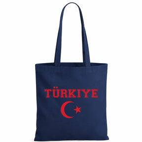 Baumwolltasche - Türkiye Motiv mit türkischer Flagge