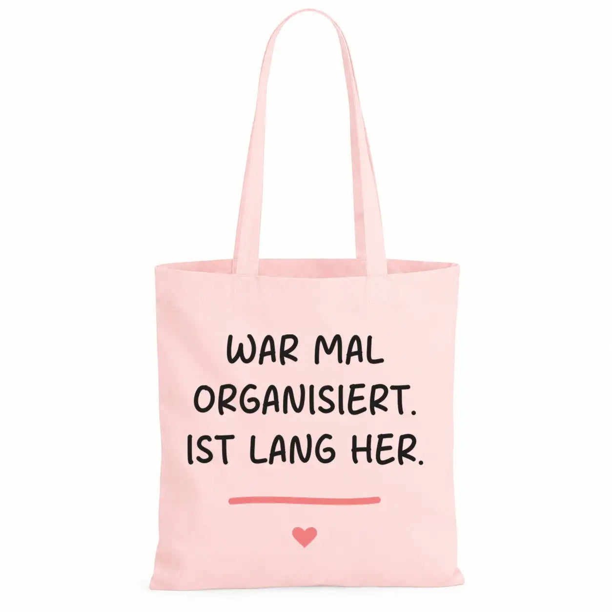Baumwolltasche - Chaotischer Alltag - Motiv nach Wahl