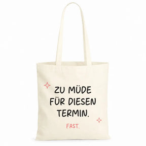 Baumwolltasche - Chaotischer Alltag - Motiv nach Wahl