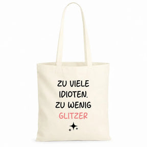 Baumwolltasche - Chaotischer Alltag - Motiv nach Wahl