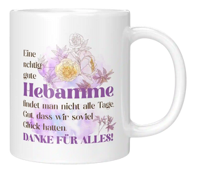 Tasse -  Eine richtig gute Hebamme