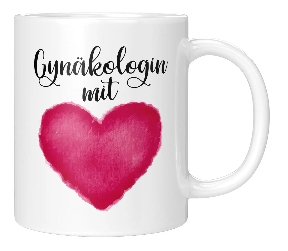 Tasse - Gynäkologin mit - Weiss