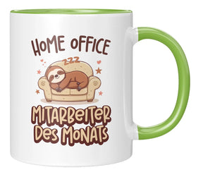 Tasse - Home Office Mitarbeiter des Monats - Gruen