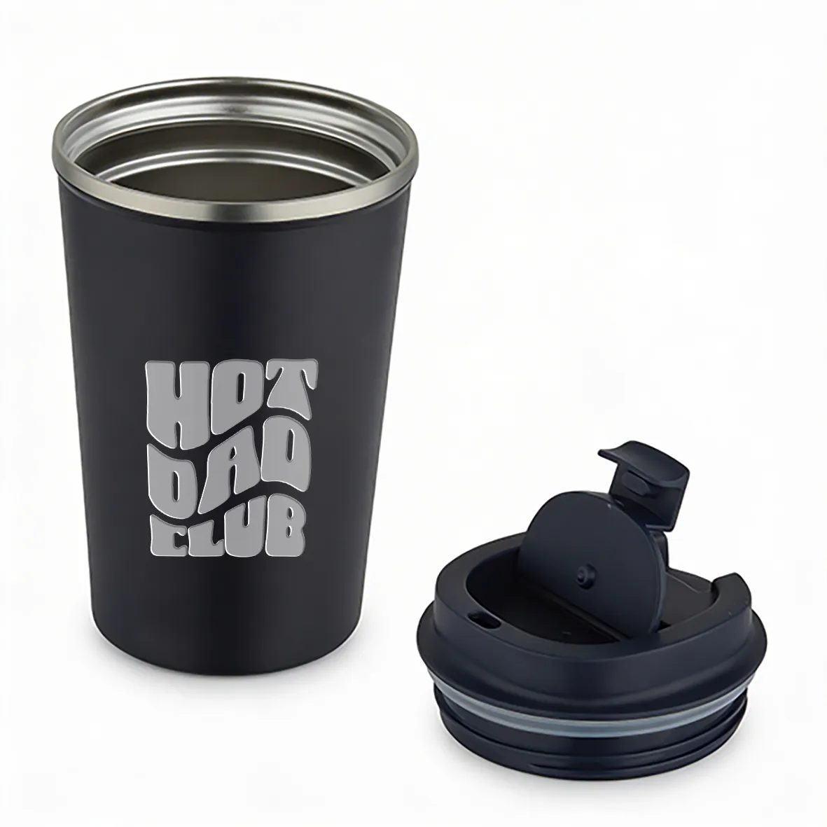 Thermobecher - Hot Dad Club - Schwarz