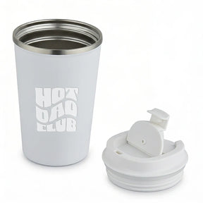 Thermobecher - Hot Dad Club - Weiss