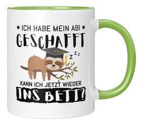 Tasse - Ich habe mein Abi geschafft