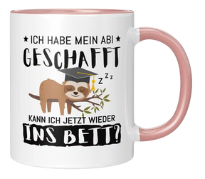 Tasse - Ich habe mein Abi geschafft