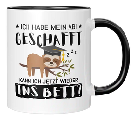 Tasse - Ich habe mein Abi geschafft