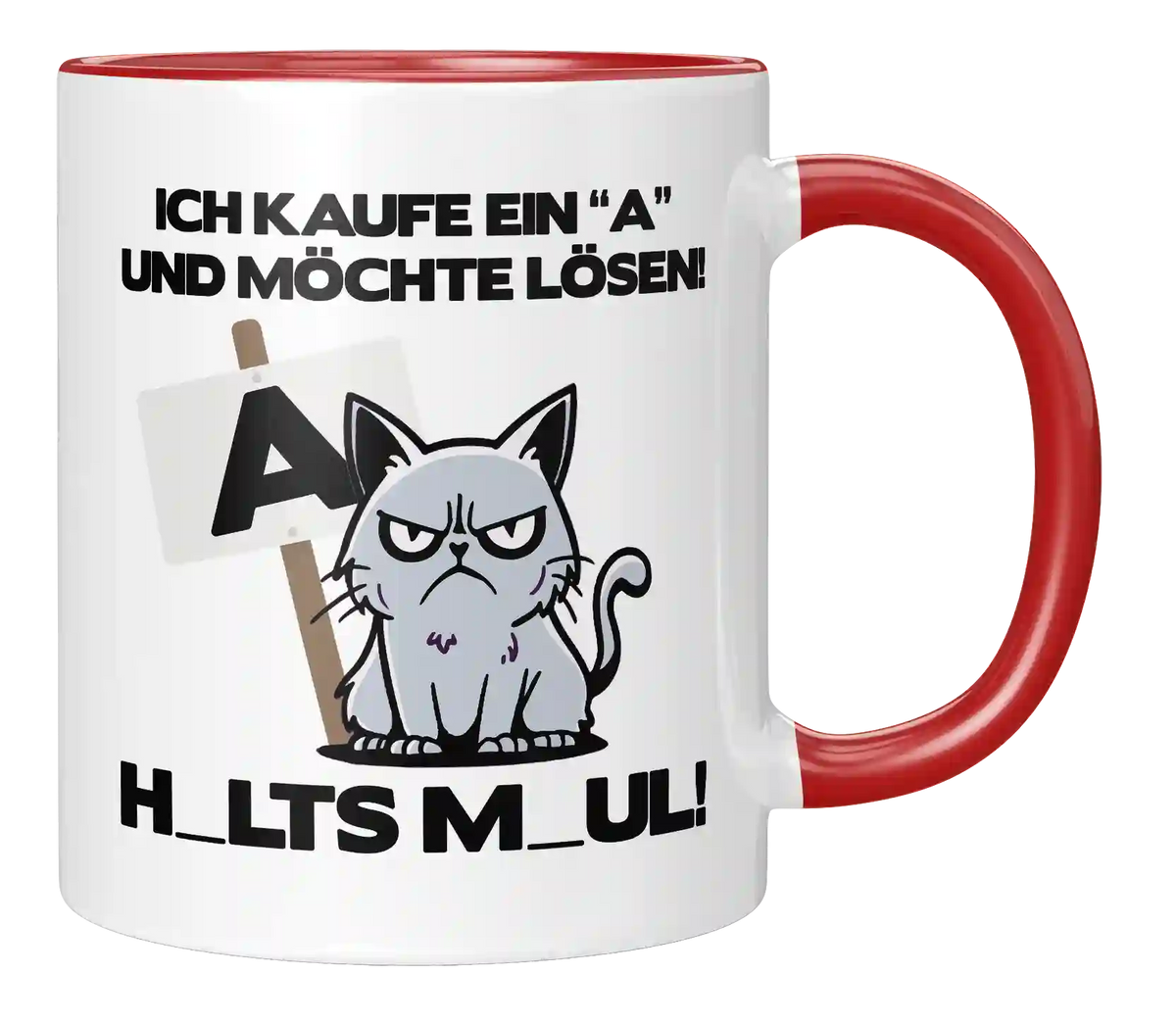 Tasse - Ich kaufe ein A und möchte lösen