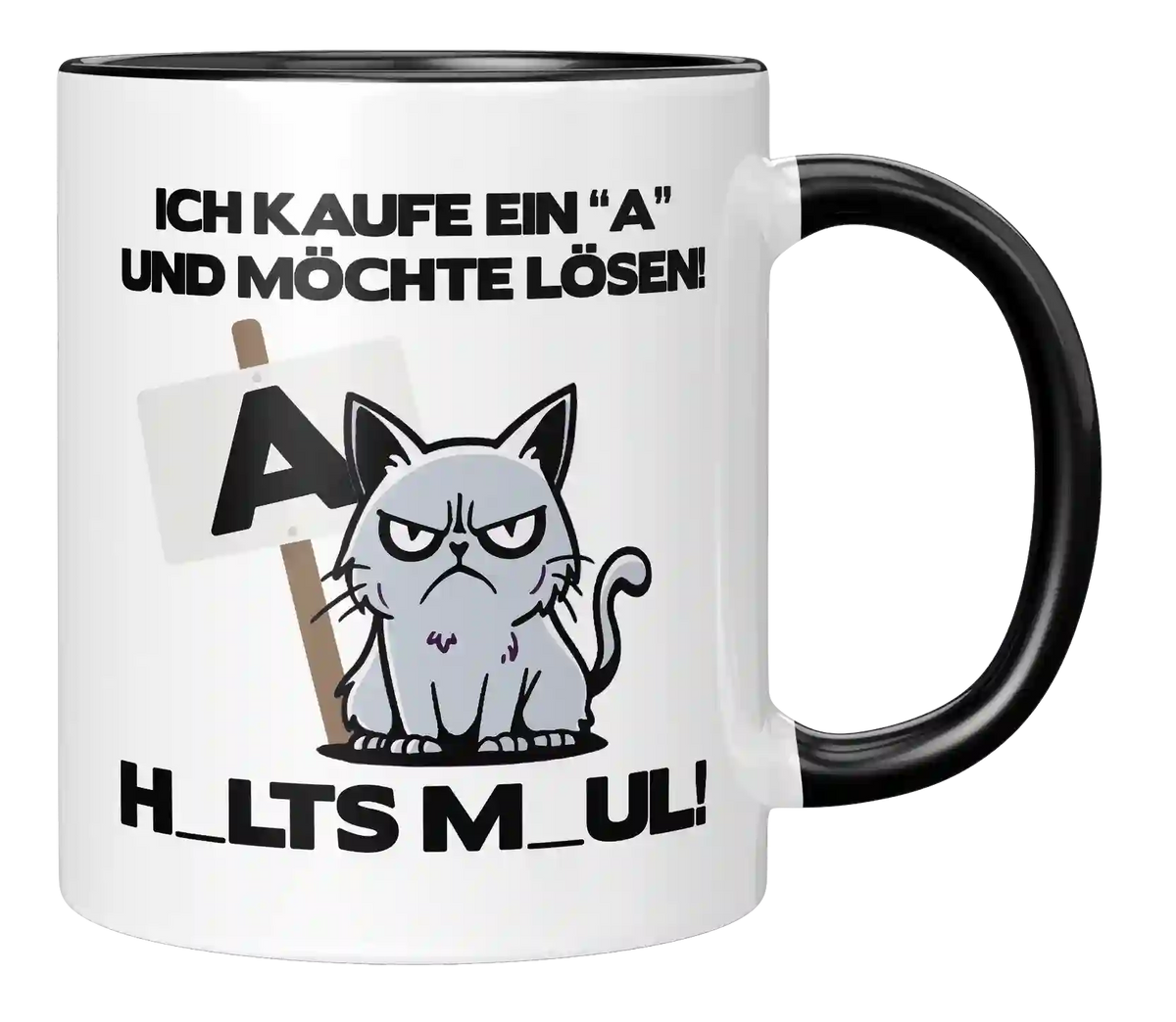 Tasse - Ich kaufe ein A und möchte lösen