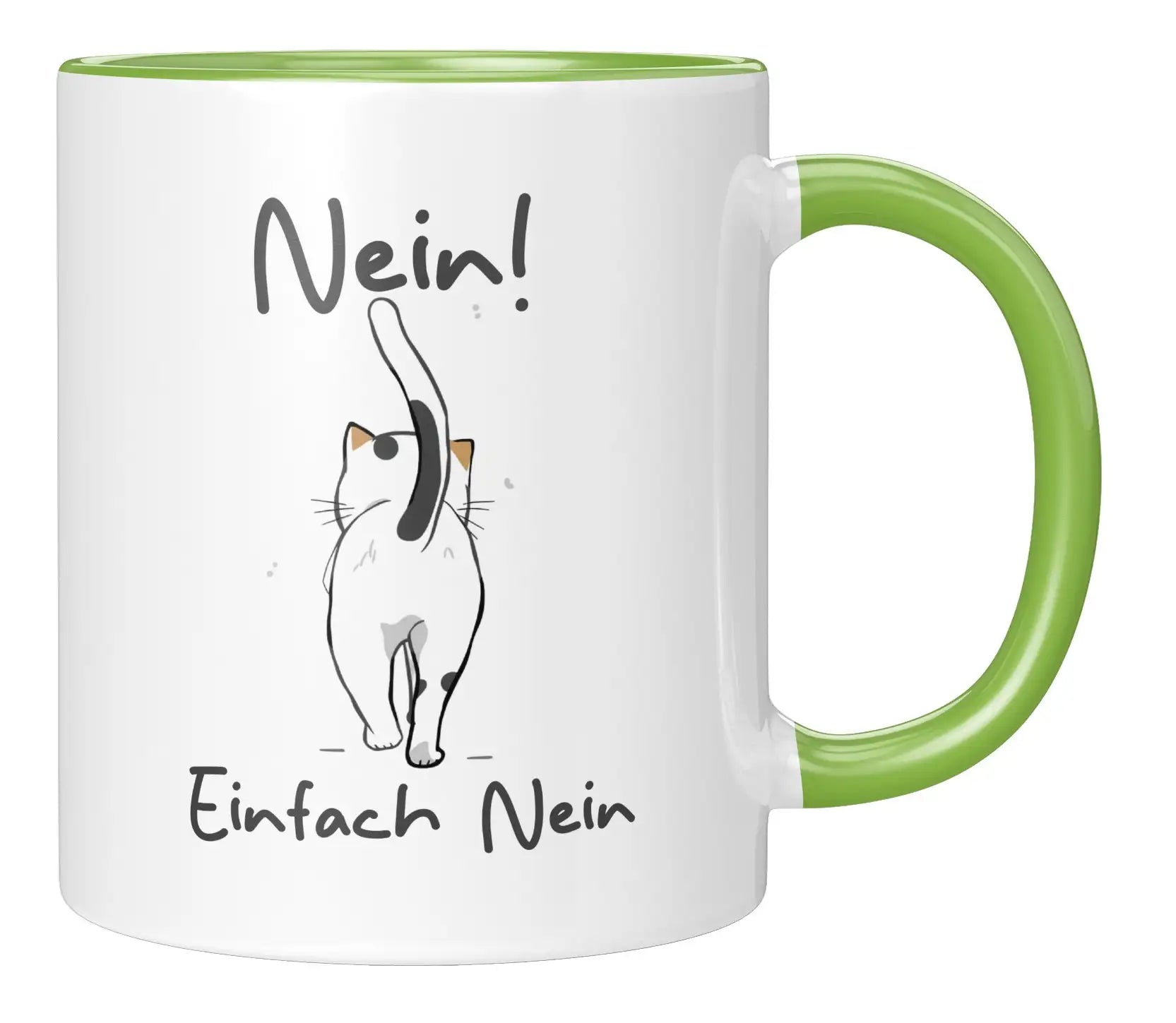Tasse - Nein! Einfach Nein - Gruen