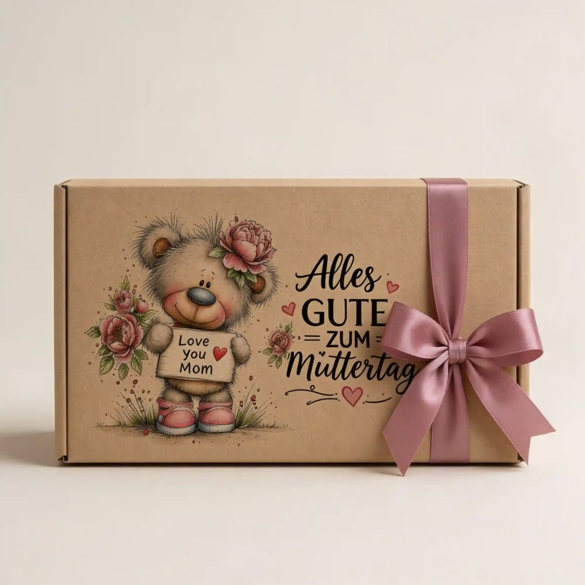 Geschenkverpackung Tablett & Tasse
