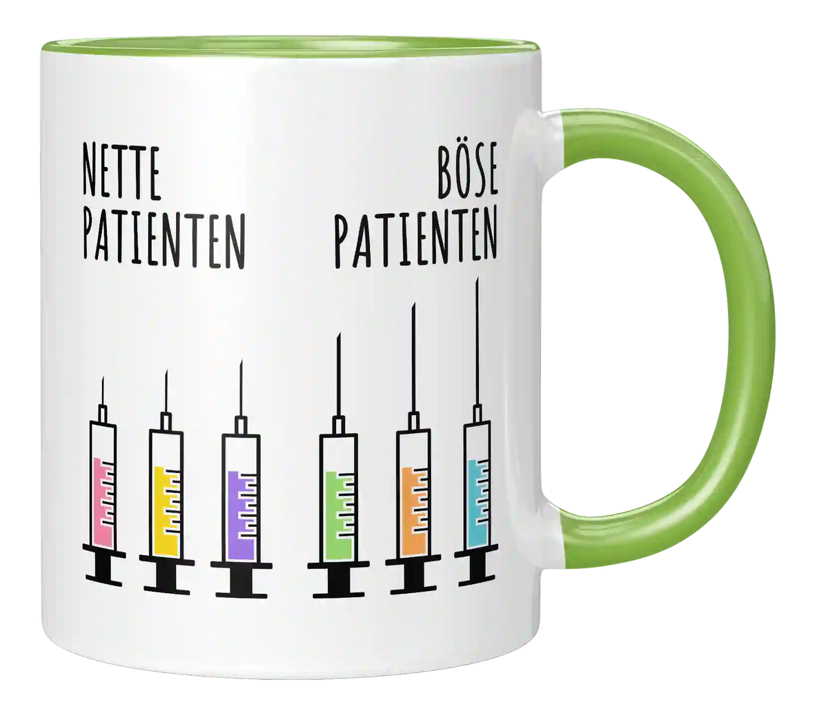 Tasse - Nette Patienten - Böse Patienten