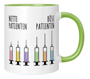 Tasse - Nette Patienten - Böse Patienten
