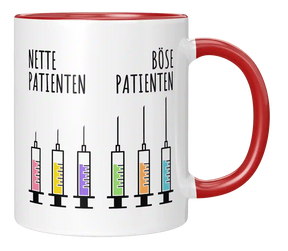 Tasse - Nette Patienten - Böse Patienten