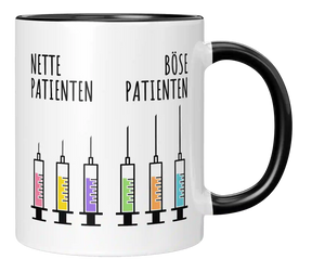 Tasse - Nette Patienten - Böse Patienten