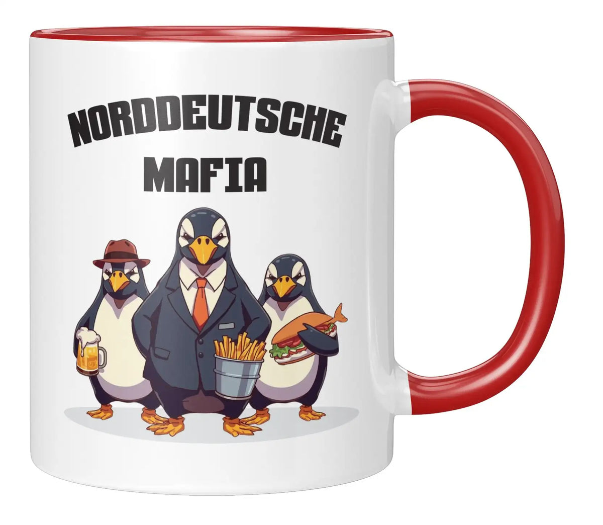 Tasse - Norddeutsche Mafia - Rot