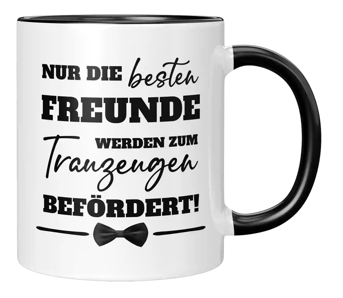 Tasse - Freunde werden zum Trauzeugen