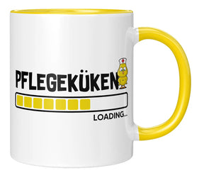Tasse - Pflegeküken Loading - Gelb