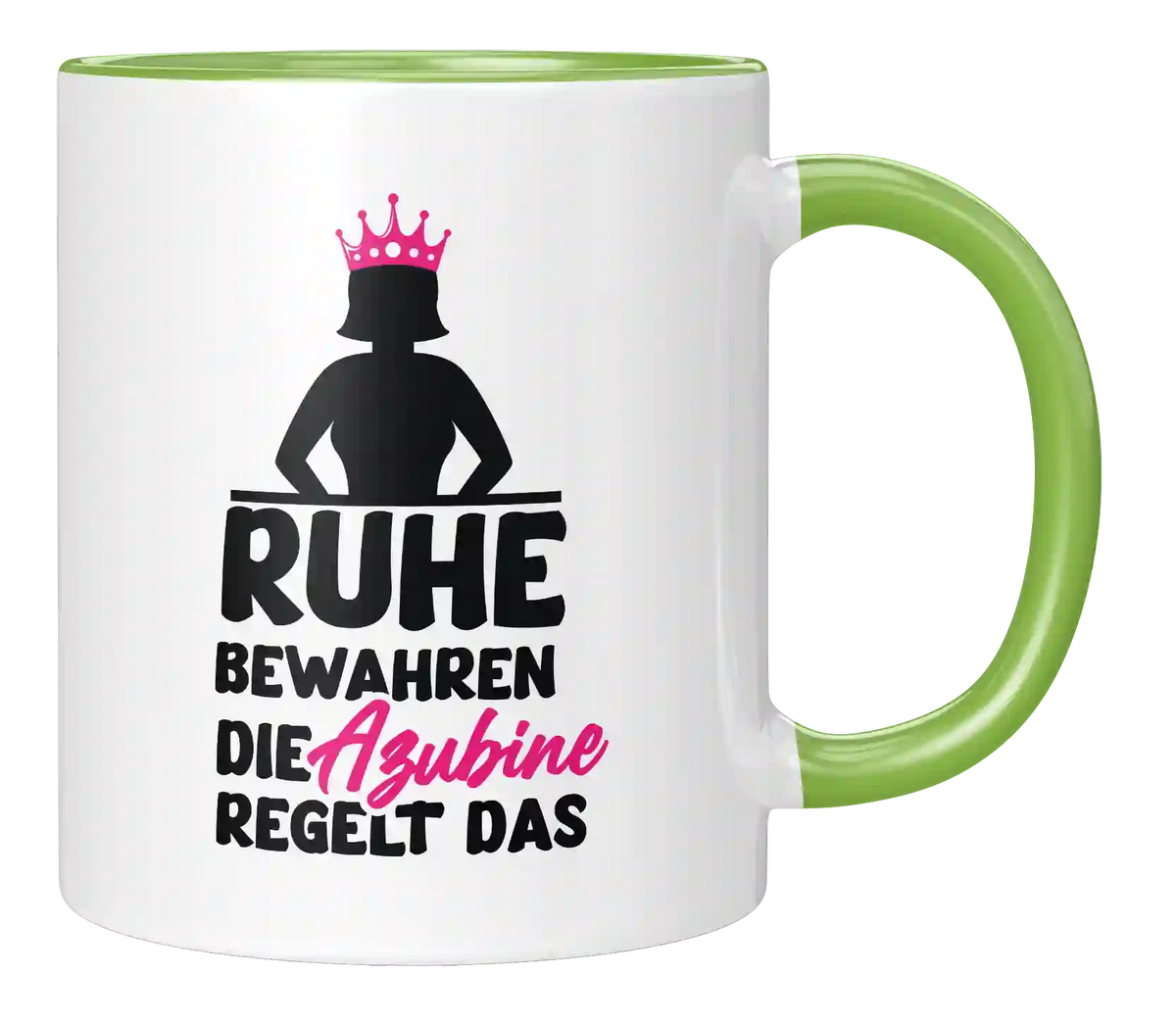 Tasse - Ruhe bewahren die Azubine regelt das