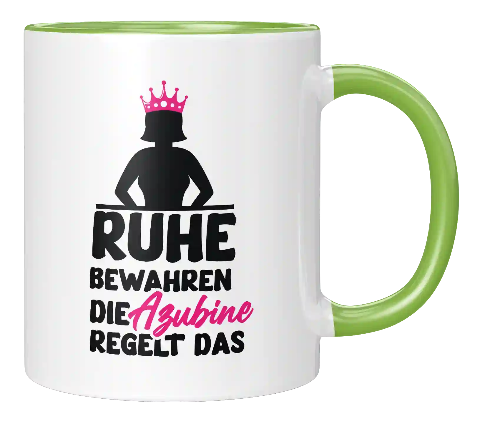 Tasse - Ruhe bewahren die Azubine regelt das