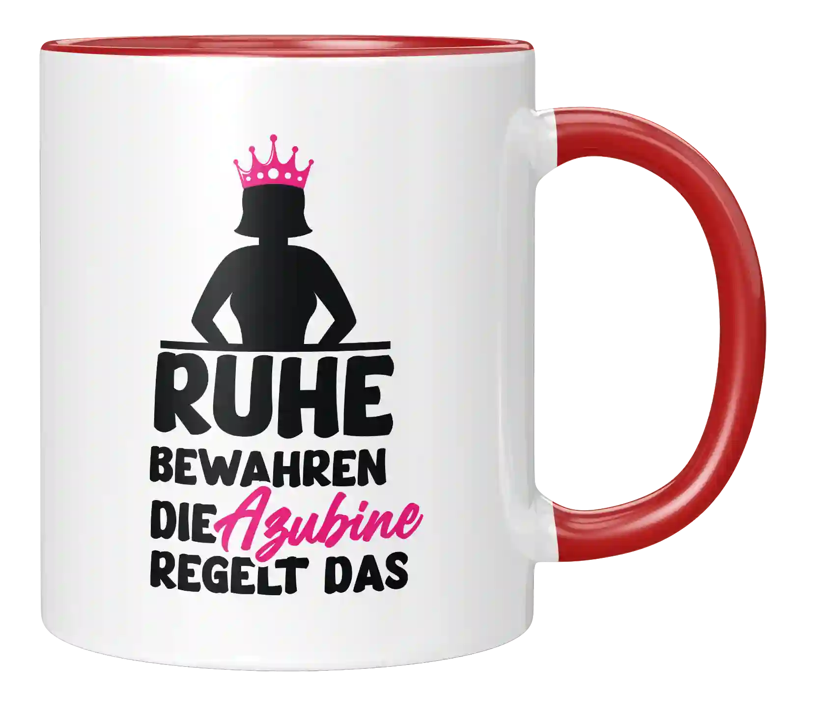 Tasse - Ruhe bewahren die Azubine regelt das