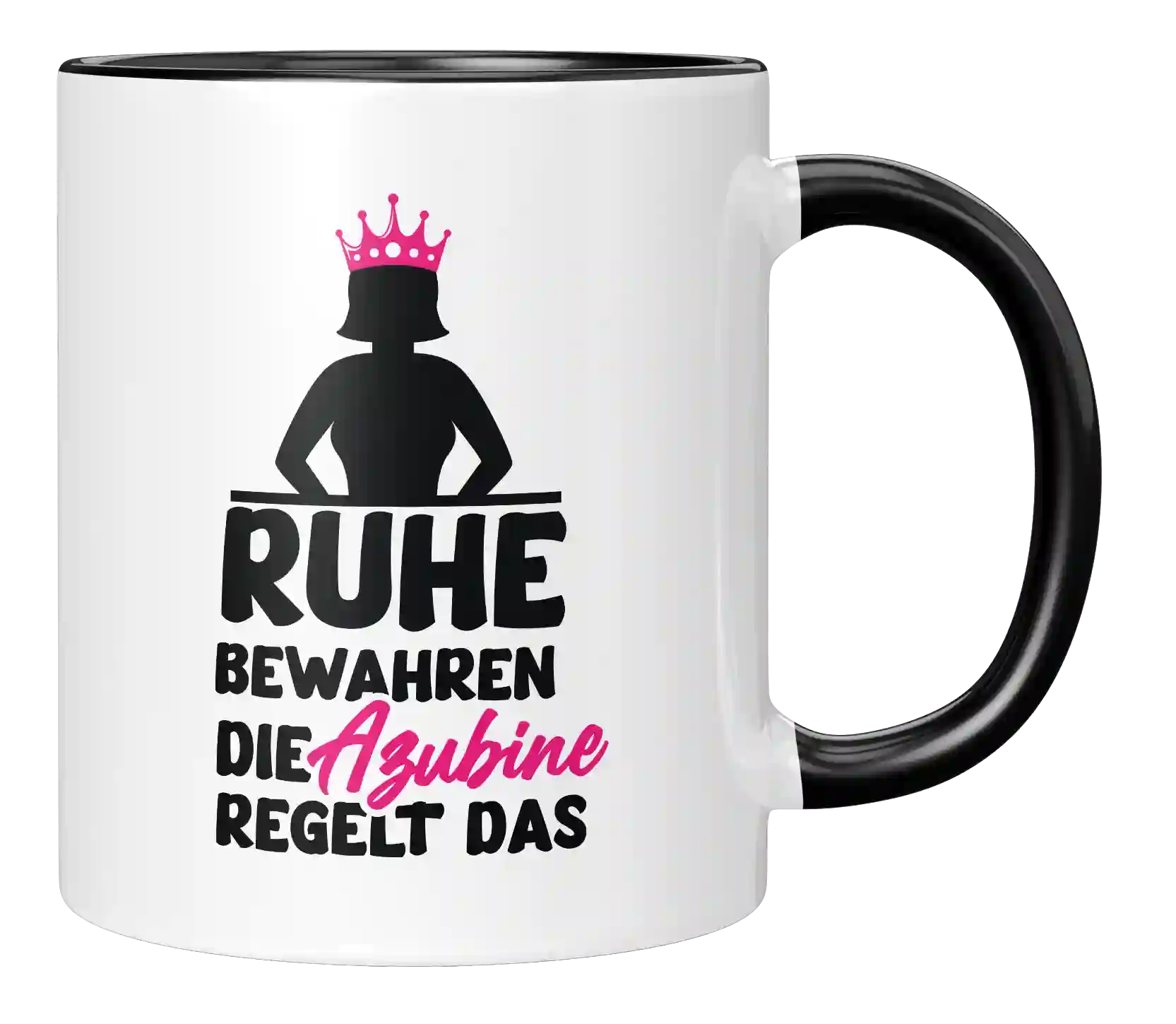 Tasse - Ruhe bewahren die Azubine regelt das