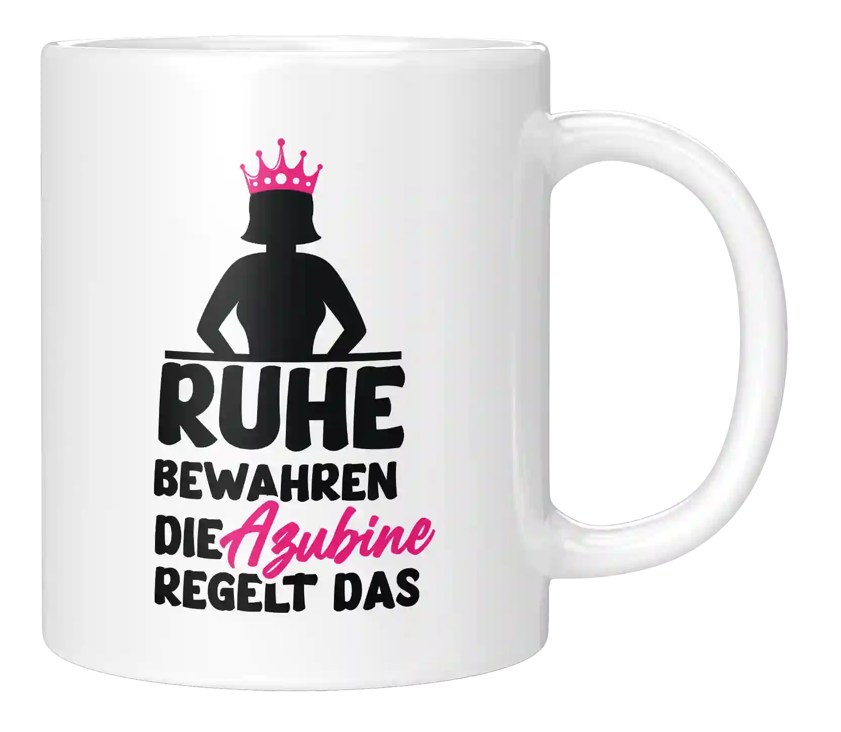 Tasse - Ruhe bewahren die Azubine regelt das