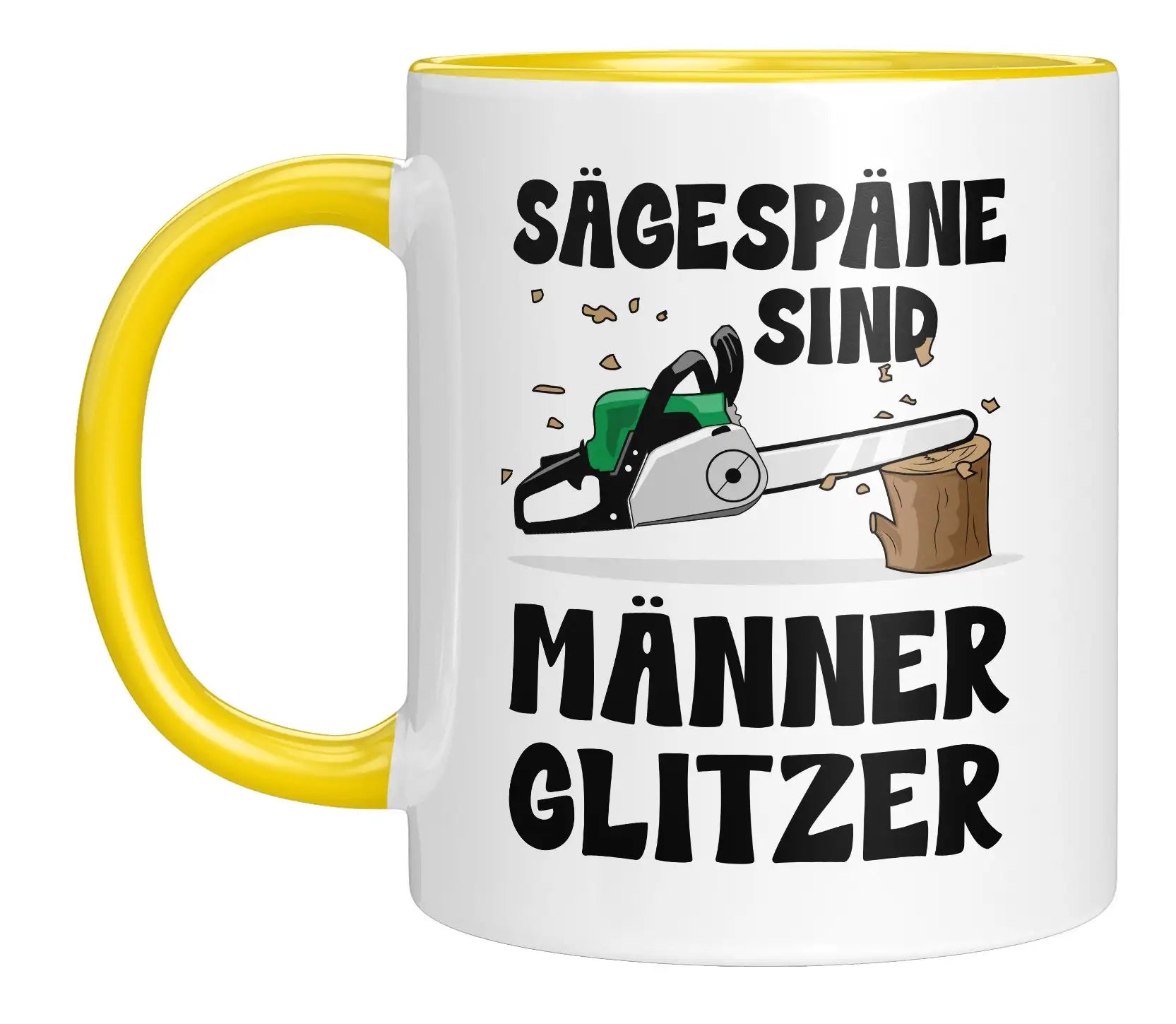 Tasse - Sägespäne sind Männerglitzer - Bild 2