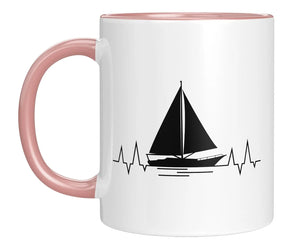 Tasse - Segelboot Herzschlag - Bild 2