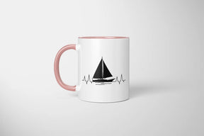 Tasse - Segelboot Herzschlag - Bild 6