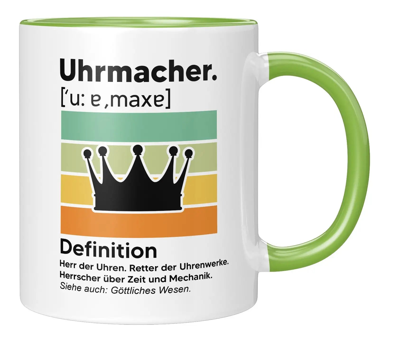 Tasse - Uhrmacher Definition - Gruen