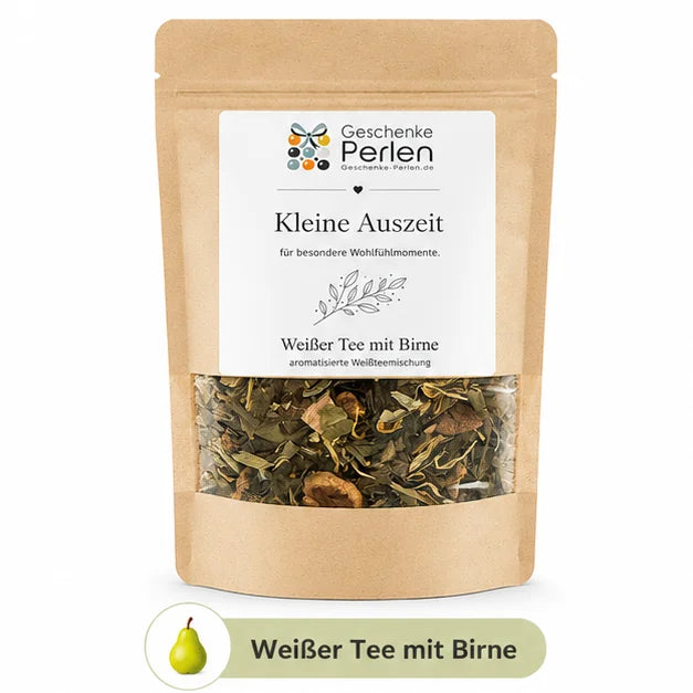 Weißer Tee mit Birne