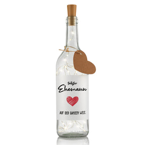 Flaschenlicht - Tollster Ehemann